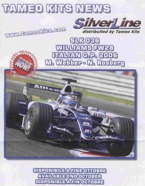 Williams FW28 Italian GP 2006