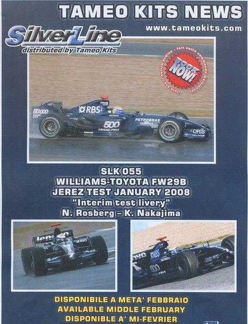 Williams - Toyota FW 29B test Jerez 2008
