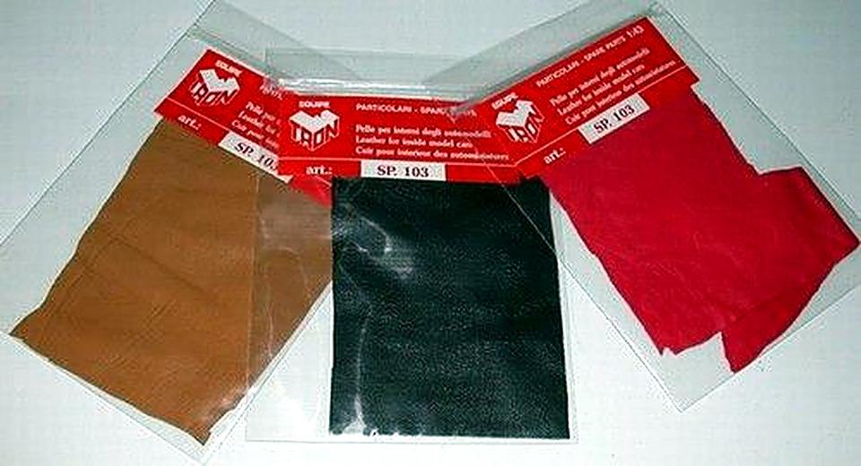 Pelle per rivestimento sedili e cruscotti rosso