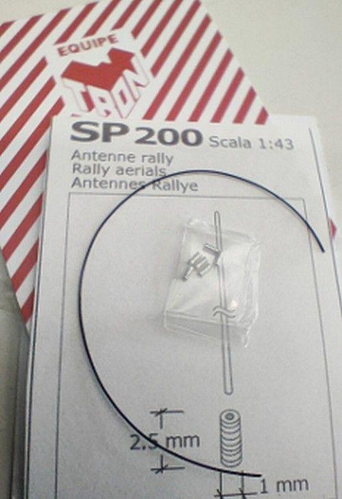 6 pz. antennine 1970 mm2,4 x1mm