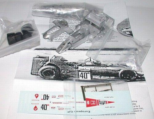 Spirit Honda 201 C European G.P. red/blue car 1983