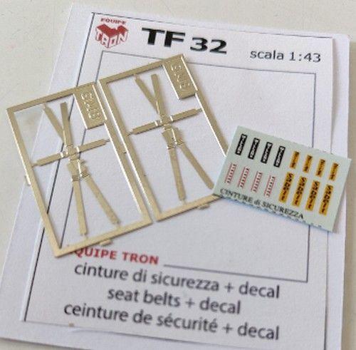 fotoincisioni cinture di sicurezza a cinque punti con decal sponsor