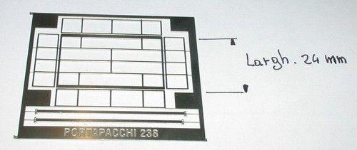 Fotoincision portapacchi per furgoni corti