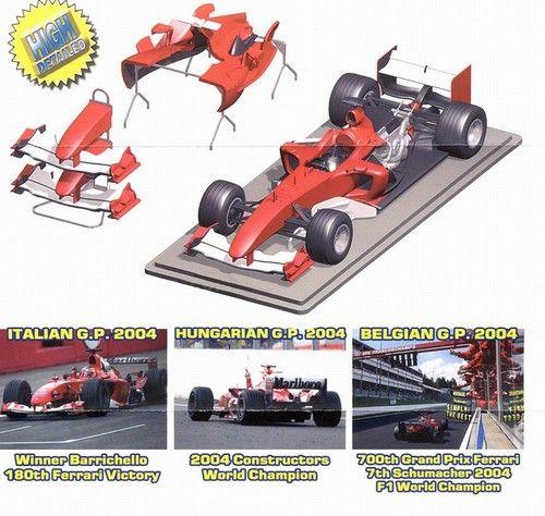 Ferrari F2004 700 G.P. ungheria . Italia 2004