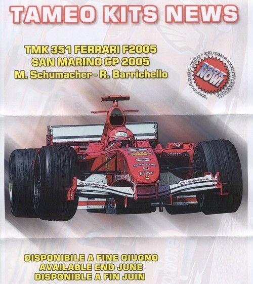 Ferrari 2005 F.1 G.P S.Marino 2° Shummy 2005