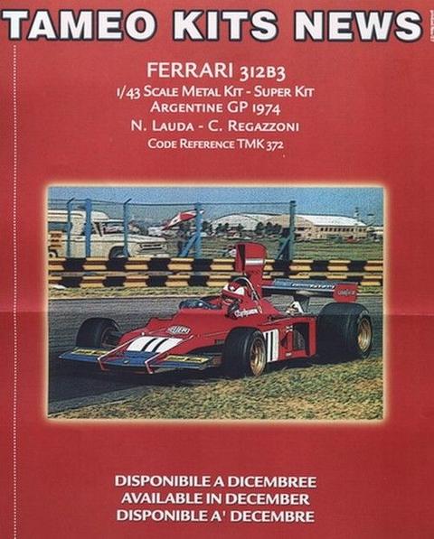 Ferrari 312 B3 Argentina G.P. 1974
