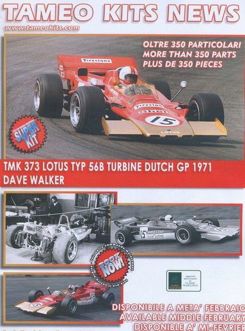 LotusT56B Turbine D.Walker Holland G.P. 1971