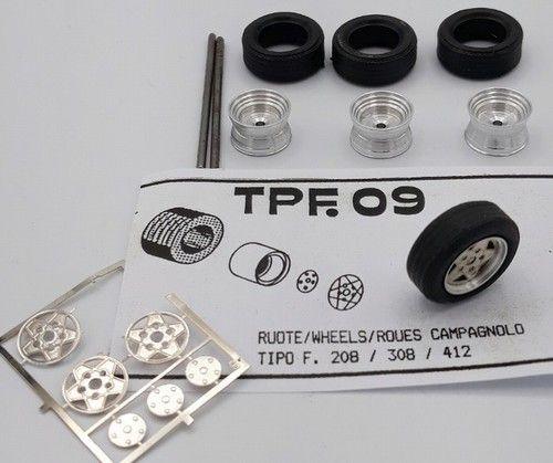 4 ruote + cerchi Campagnolo per F.308.400 1978