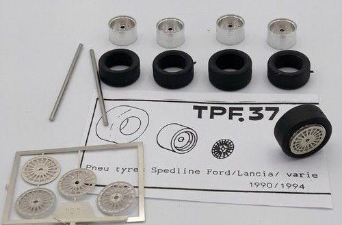 5 x cerchi + pneu Spedline x Lancia Delta Intergrale