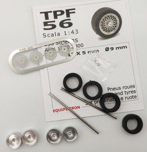 4 Gommine + cerchi BBS Super Rs anni 1990 - 2000