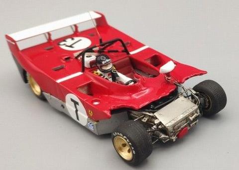 Ferrari 312PB prove Targa Florio 1973 — Versione Chiusa