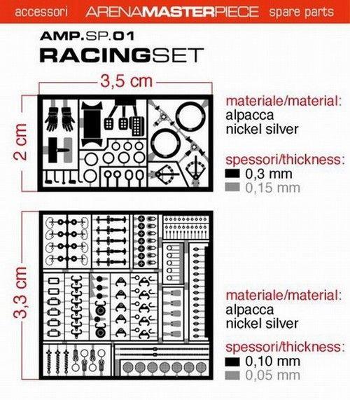 Racing set Ganci vari cinture di sicurezza
