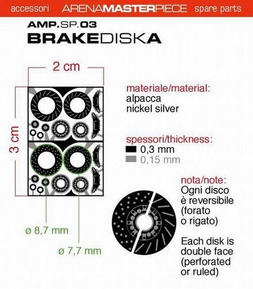 Racing set - Brake disk dischi freni