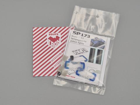 2 x Lampeggianti + 2  decals forze dell'ordine