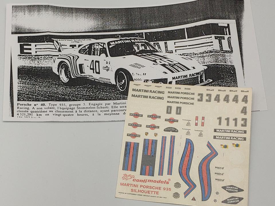 Porsche 935 Martini n° 40 Le Mans 1977