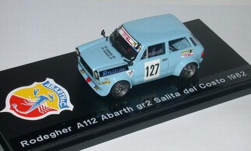 A112 Abarth Rodegher Salita del Costo 1982