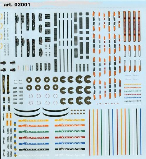 Decals per Elaborazioni Modelli Porsche