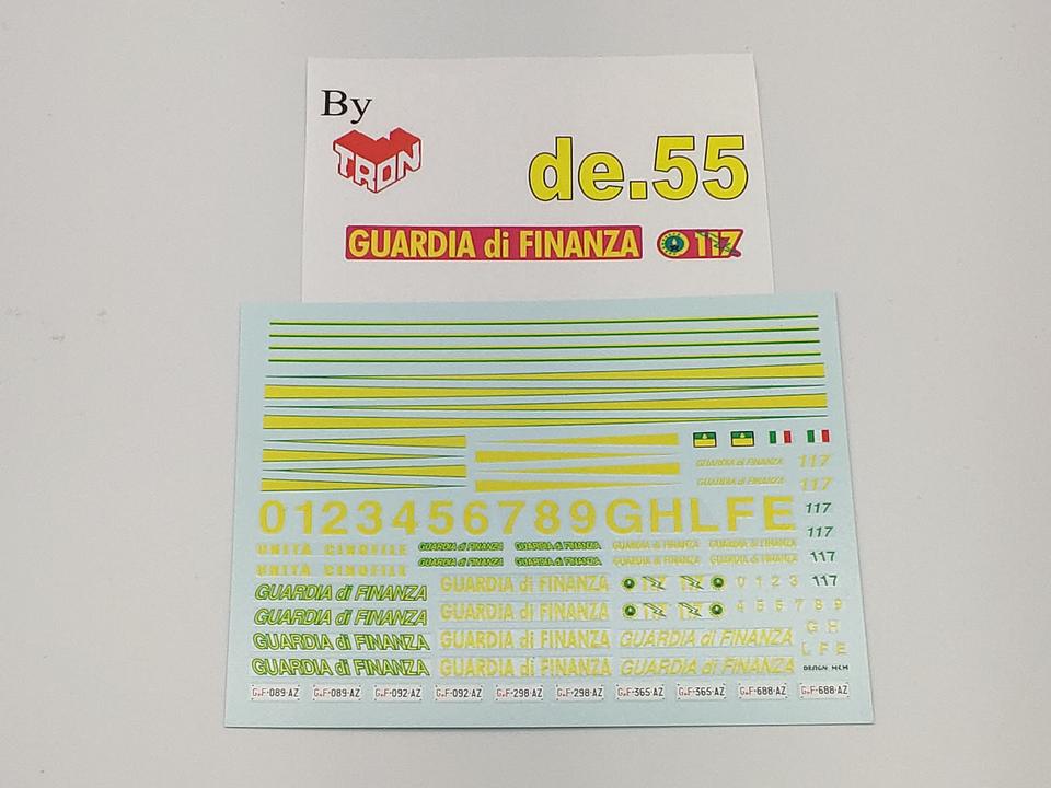 Decal Guardia di finanza 2005