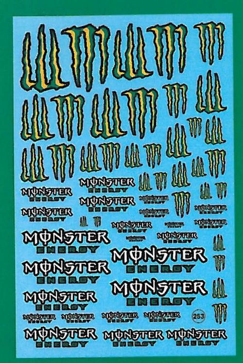 Decal Monster Energy