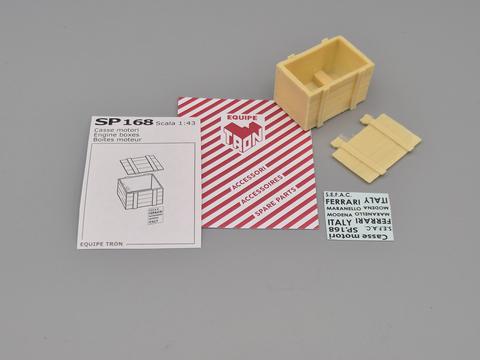 Cassa motori "Ferrari"con decal 1960