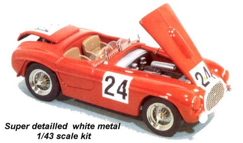 Ferrari 195 n° 24-26-28 Le Man 1950 Super Det.