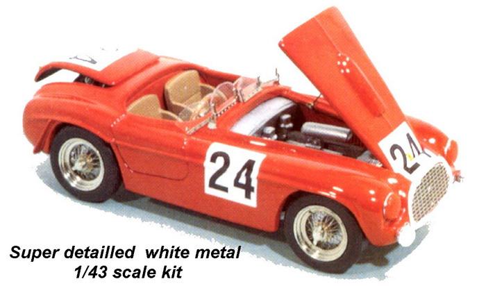 Ferrari 195 n° 24-26-28 Le Man 1950 Super Det.