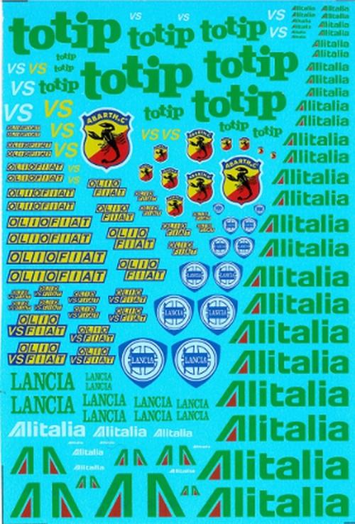 Decal generica Alitalia , Lancia .....1990