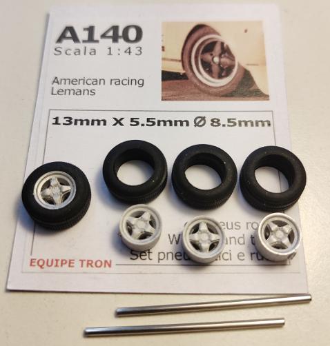 4 Gommine + cerchi  american Racing  1980
