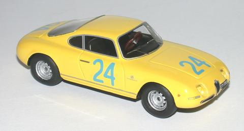 Alfa Romeo G.Sprint Goccia Michelotti 24° Sabbia Spampinato T.F. 1964