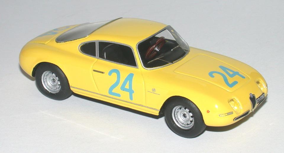 Alfa Romeo G.Sprint Goccia Michelotti 24° Sabbia Spampinato T.F. 1964