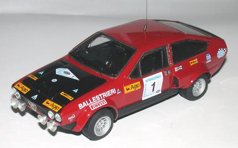 Alfa Romeo GTV V8 gr. 5 Rally Valli  Piacentine  1975