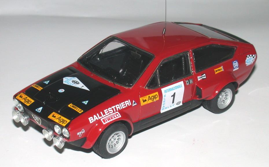 Alfa Romeo GTV V8 gr. 5 Rally Valli  Piacentine  1975