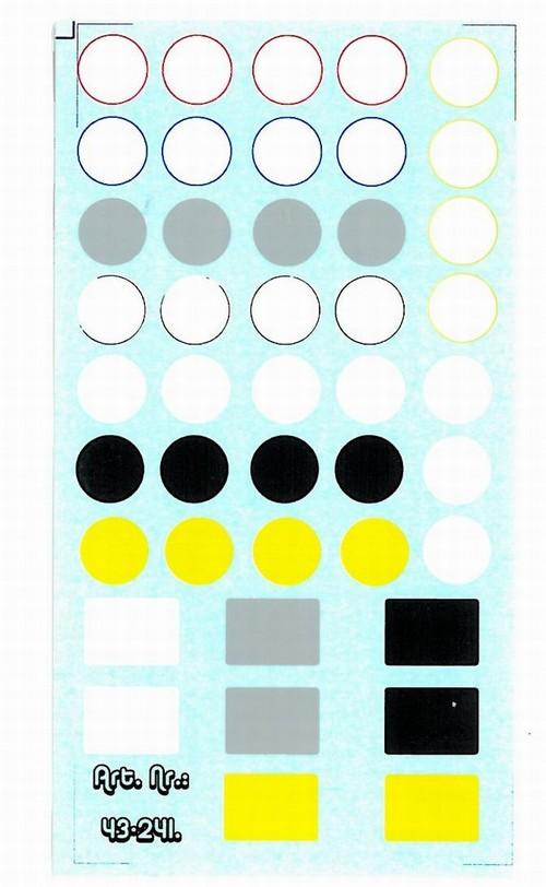 Decal tondi assortiti