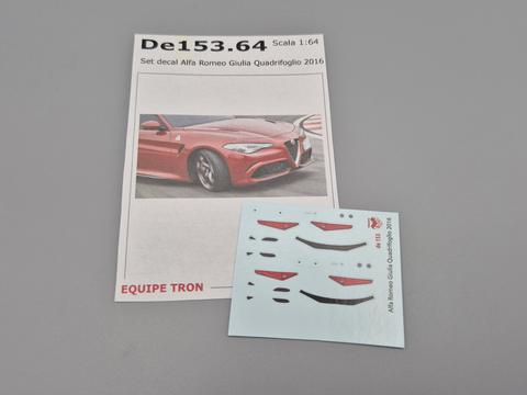 Alfa Romeo  Giulia stradale  Quadrifoglio  2018