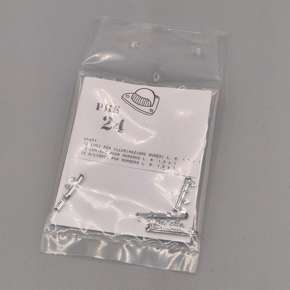 12 Lucine per n. porta - Lights for doors le mans