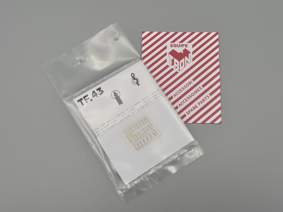 Ganci cofano da rally assortiti