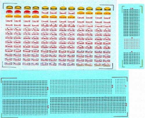 387 placche Rally Assortite