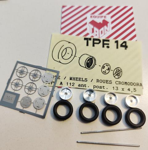 4 x ruote + cerchi  Cromodora 4 razze A112