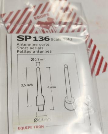 6  Antennine  rally corte  3,5 mm