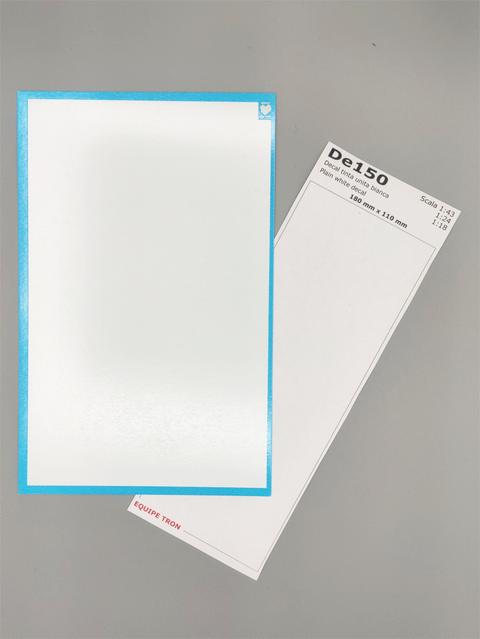 Decal Bianca 180 x 110 mm