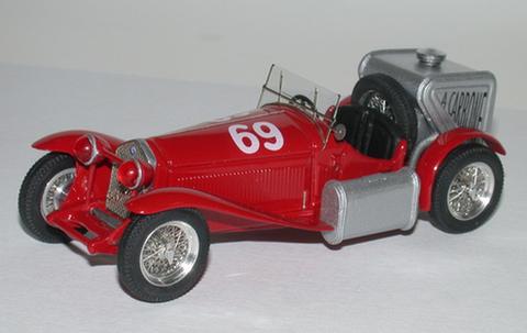 Alfa Romeo 1750 Gasogeno n° 69  Mille Miglia 1934