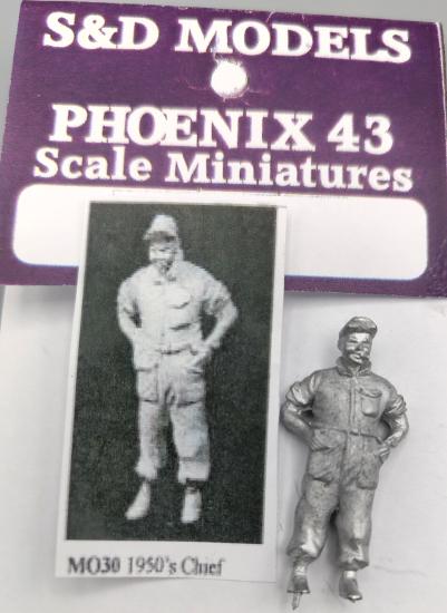 Figures chief mechanic 1950's - figurino capo Meccanico  anni '50