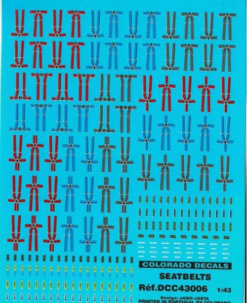 Decal assortite cinture
