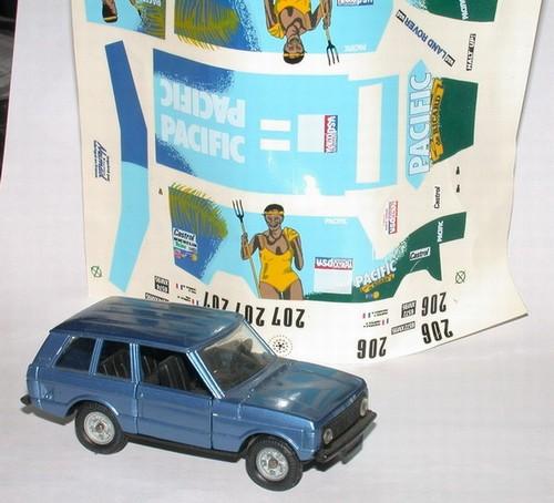 Range Rover "Pacific" Paris Dakar Pescarolo