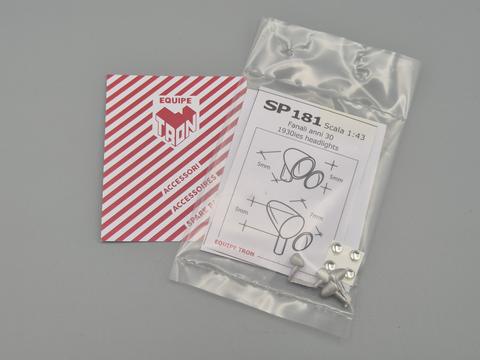 2 Fanali 5mm x5 + 2 fanali 5mm x 7mm 1940