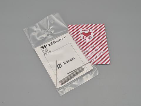8  assali acciaio diametro 1mm x 40mm 
