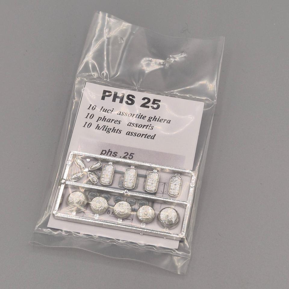 Set Fari 8 fari 7 mm scala 1/24 - 1/18