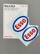  de152  2 x Decal Esso x camon /Truck  5 cm
 de152   scala 1/43 rd scale   6,00
  